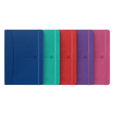 CUADERNO COSIDO OXFORD SIGNATURE A5 LISO VIVOS