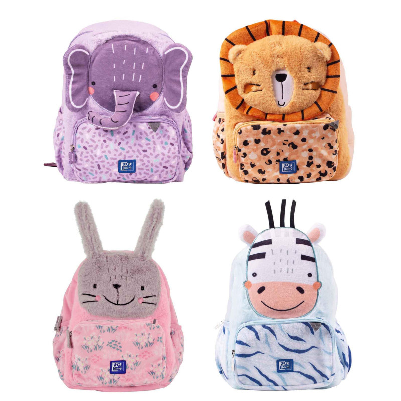 MOCHILA OXFORD KIDS ANIMALS BESTIES