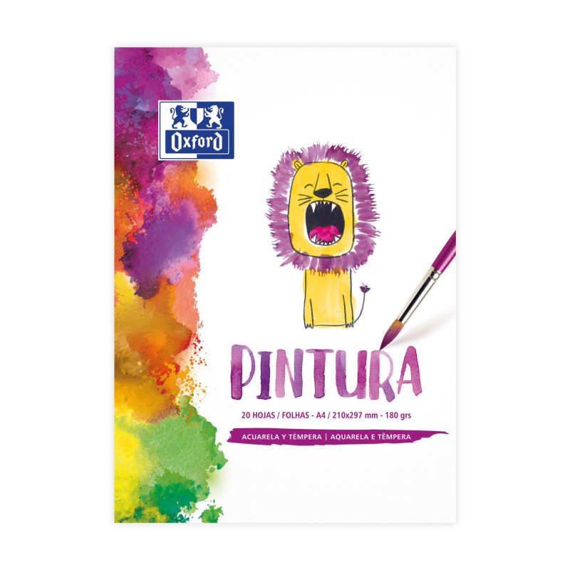 BLOC 20h PINTURA INFANTIL OXFORD A4 BLOC 20h PINTURA INFANTIL OXFORD A4