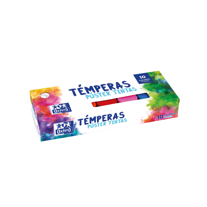 CAJA 10 TÉMPERAS OXFORD 20ml