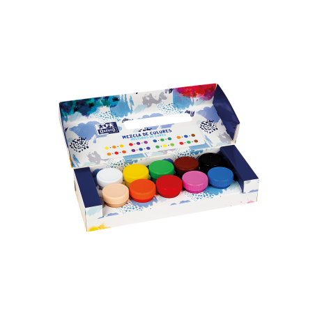 CAJA 10 TÉMPERAS OXFORD 20ml