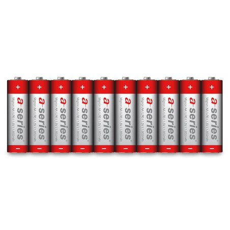 PACK 10 PILAS A-SERIES ALCALINA AA LR6