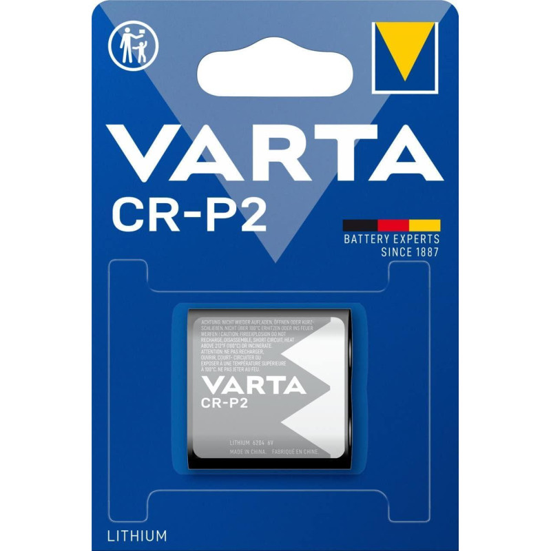 BLÍSTER 1 PILA VARTA CR-P2 BLÍSTER 1 PILA VARTA CR-P2