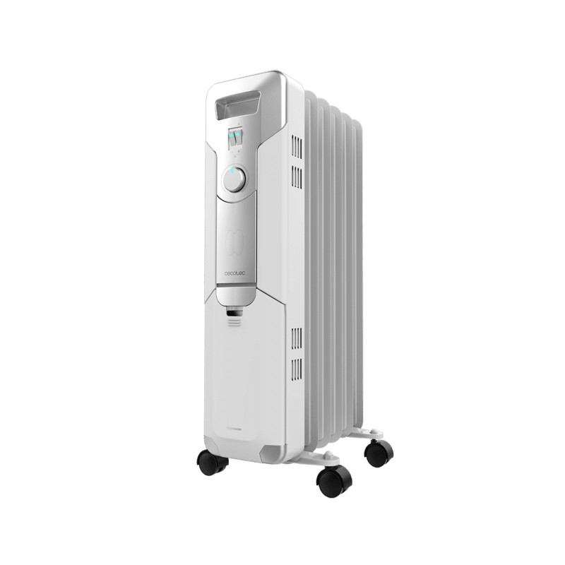 07800 CALEFACTOR ELÉCTRICO INTERIOR BLANCO 1000 W RADIADOR DE ACEITE ELÉCTRICO