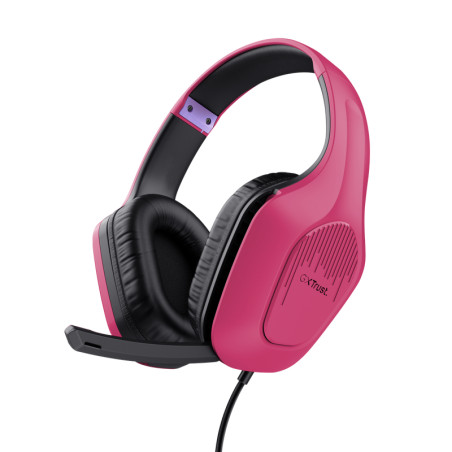 GXT 415P ZIROX AURICULARES ALÁMBRICO DIADEMA JUEGO ROSA