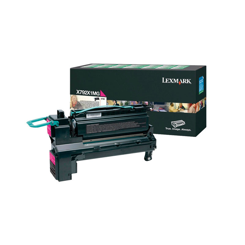 TÓNER ORIGINAL LEXMARK X792 ALTA CAPACIDAD TÓNER ORIGINAL LEXMARK X792 ALTA CAPACIDAD