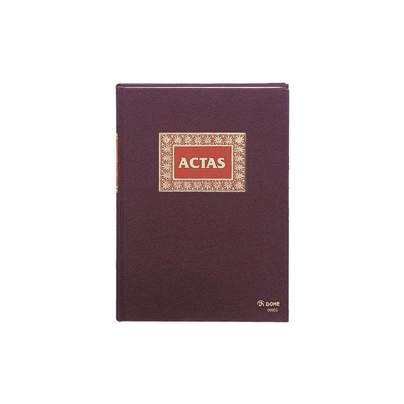 LIBRO CONTABLE 100h DOHE "ACTAS"