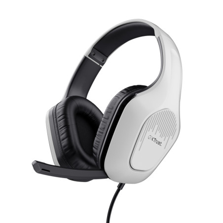 GXT 415PS ZIROX AURICULARES ALÁMBRICO DIADEMA JUEGO NEGRO, BLANCO