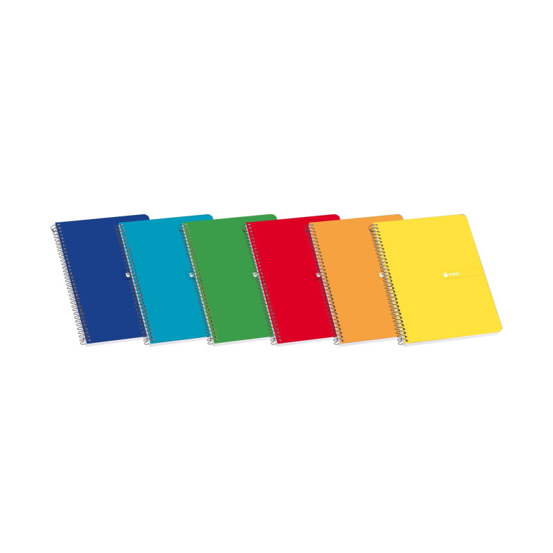 CUADERNO DE ESPIRAL ENRI TAPA BLANDA 4º HORIZONTAL CUADERNO DE ESPIRAL ENRI TAPA BLANDA 4º HORIZONTAL