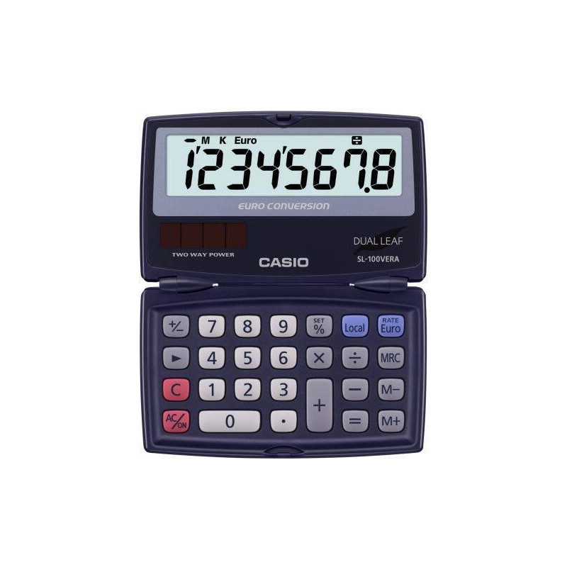 CALCULADORA DE BOLSILLO CASIO SL-100 VERA