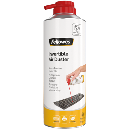 SPRAY FELLOWES AIRE COMPRIMIDO 200ml INVERTIBLE