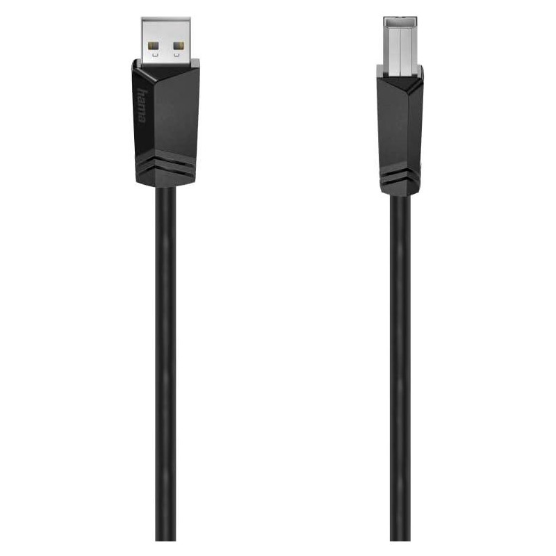 CABLE USB 2.0 HAMA BLINDADO 3m