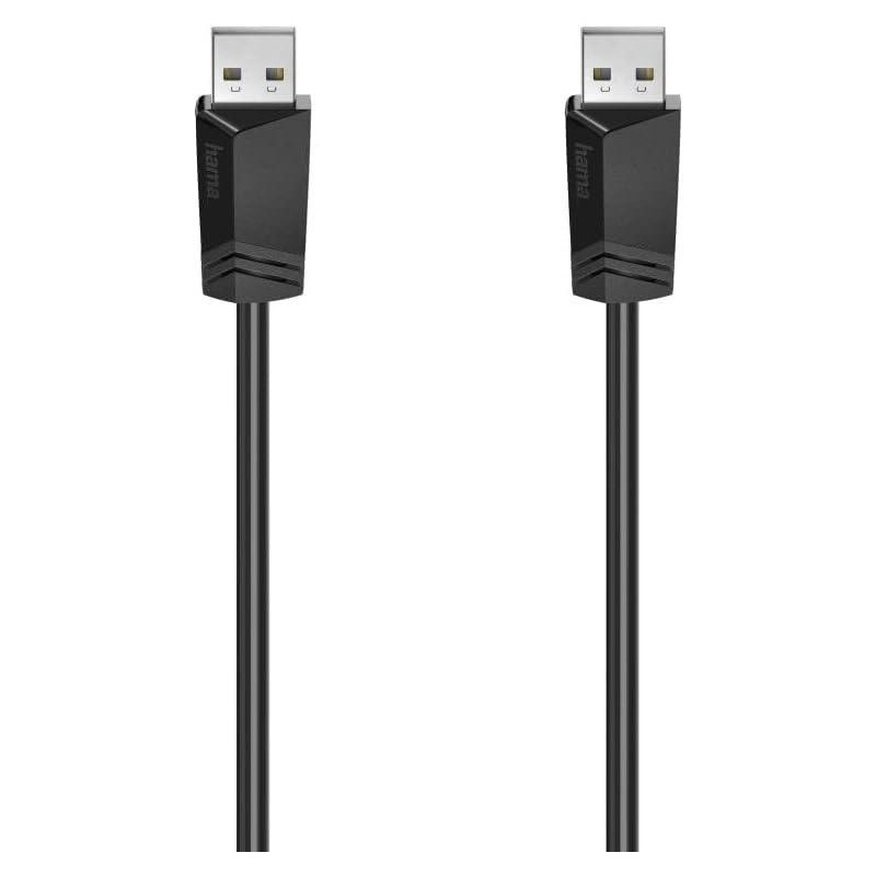 CABLE HAMA USB MACHO A USB MACHO 1,5m