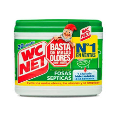 CAJA 20 CÁPSULAS WC NET FOSAS SÉPTICAS