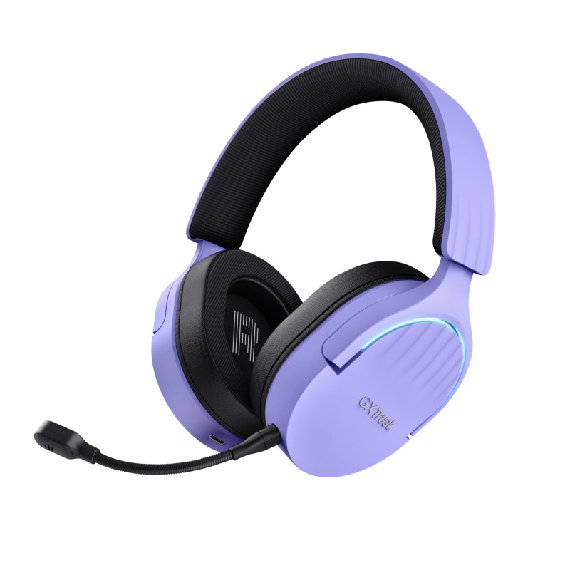 GXT 491P FAYZO AURICULARES INALÁMBRICO Y ALÁMBRICO DIADEMA JUEGO USB TIPO A BLUETOOTH NEGRO, PÚRPURA