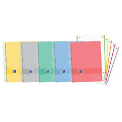 CUADERNO OXFORD "EUROPEANBOOK 5 OXFORD&YOU" A4+ 120h HORIZONTAL COLORES VIVOS