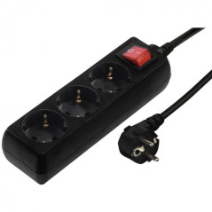 REGLETA 3 TOMAS HAMA CON INTERRUPTOR