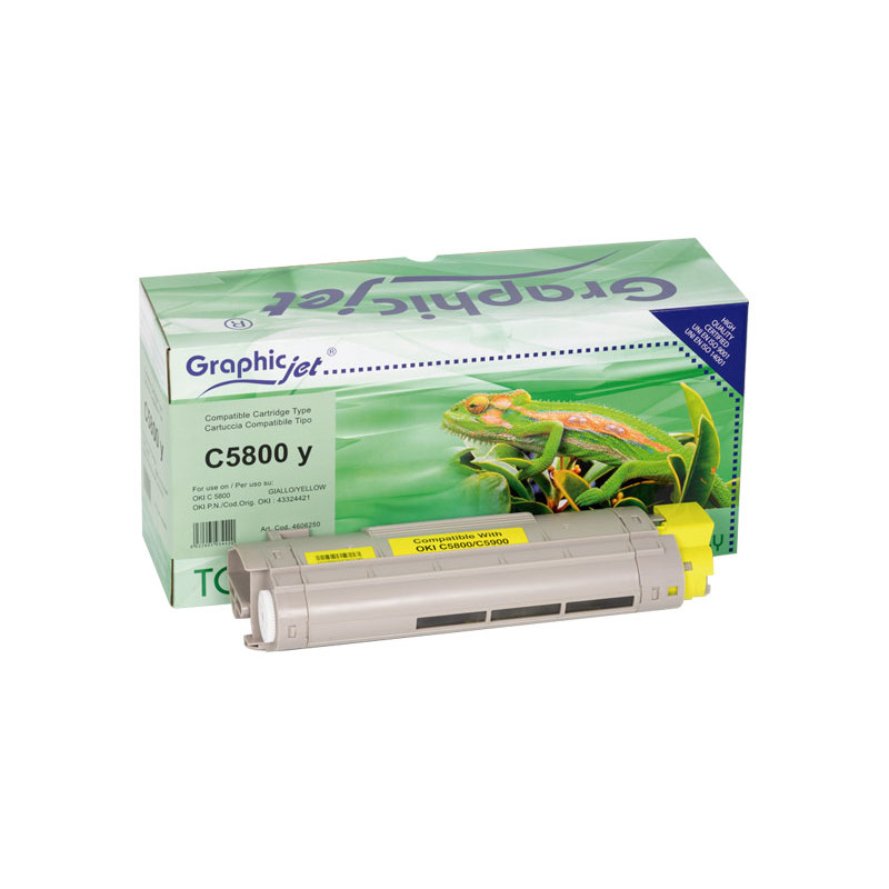 TÓNER GRAPHICJET OKI C5800
