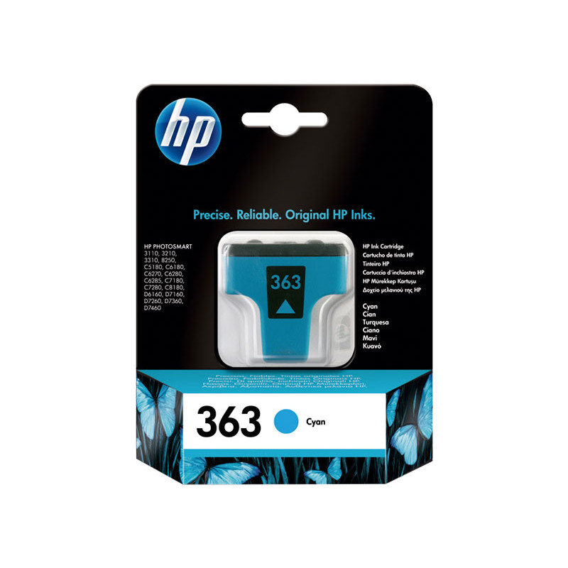 CARTUCHO DE TINTA ORIGINAL HP 363