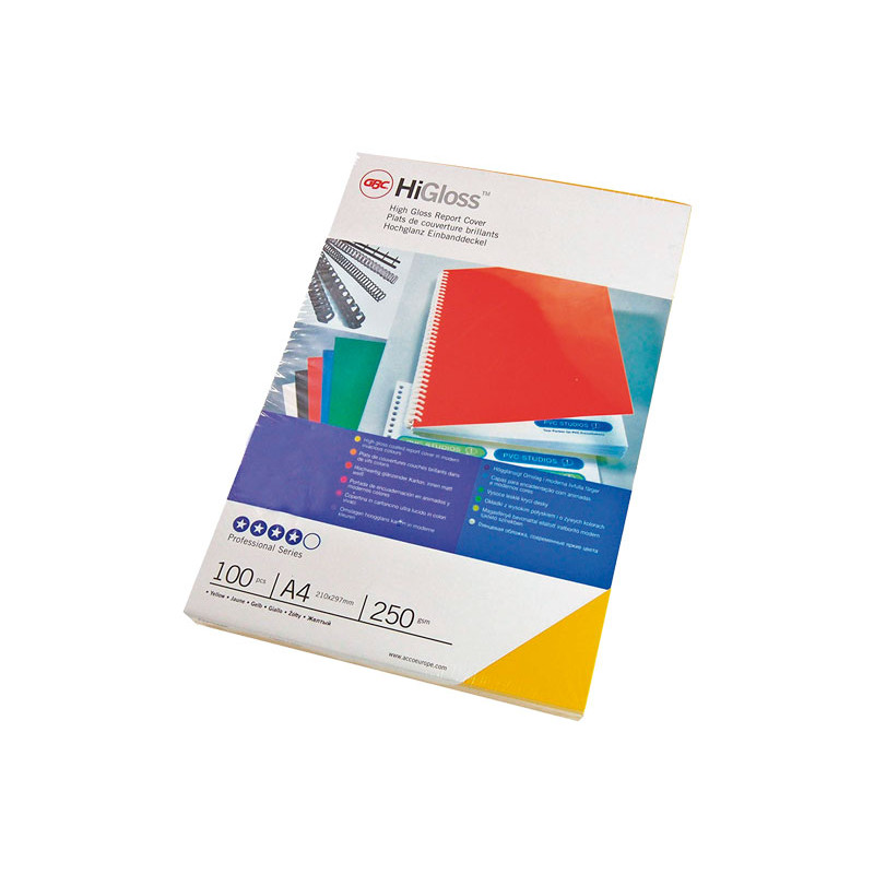 PACK 100 CUBIERTAS GBC CROMO PACK 100 CUBIERTAS GBC CROMO
