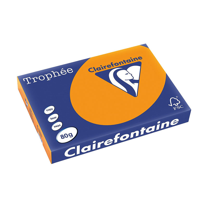 PAQUETE 500h PAPEL TROPHÉE CLAIREFONTAINE A3 INTENSO PAQUETE 500h PAPEL TROPHÉE CLAIREFONTAINE A3 INTENSO