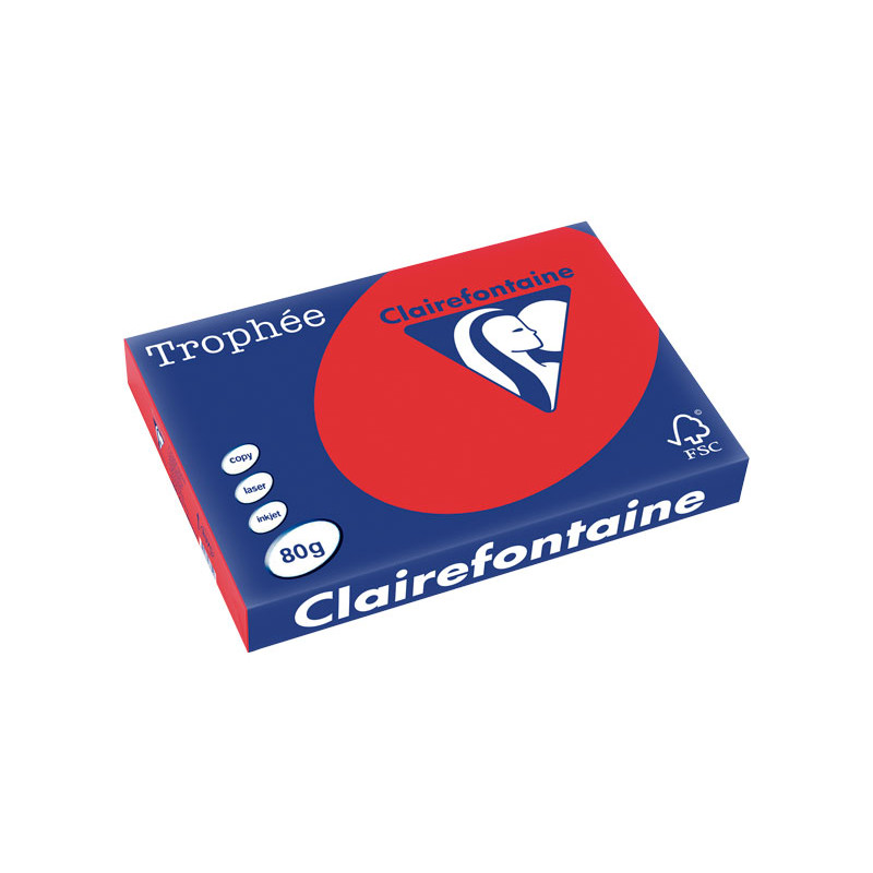 PAQUETE 500h PAPEL TROPHÉE CLAIREFONTAINE A3 INTENSO PAQUETE 500h PAPEL TROPHÉE CLAIREFONTAINE A3 INTENSO