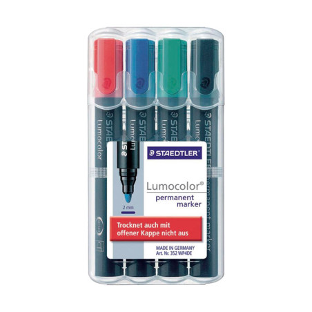ROTULADOR STAEDTLER LUMOCOLOR PERMANENTE 352 2mm