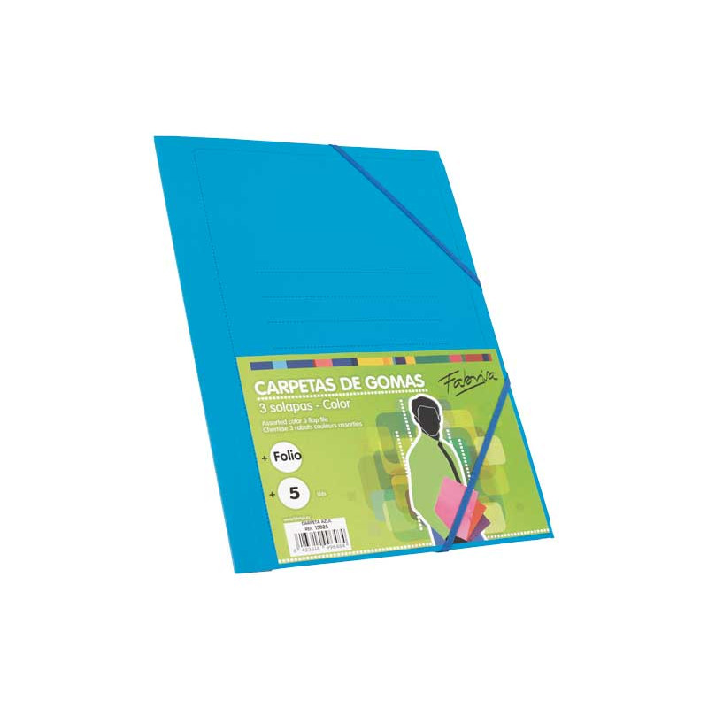 CARPETA DE GOMAS FABRISA Fº CARPETA DE GOMAS FABRISA Fº