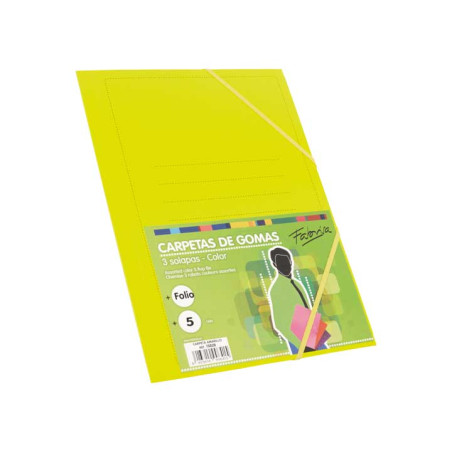 CARPETA DE GOMAS FABRISA Fº