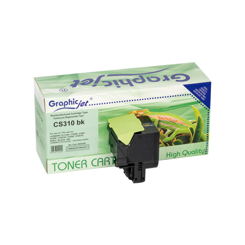 TÓNER GRAPHICJET LEXMARK 702 ALTA CAPACIDAD