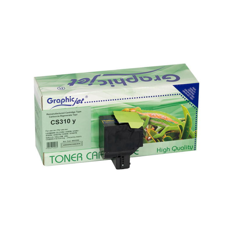 TÓNER GRAPHICJET LEXMARK 702 ALTA CAPACIDAD