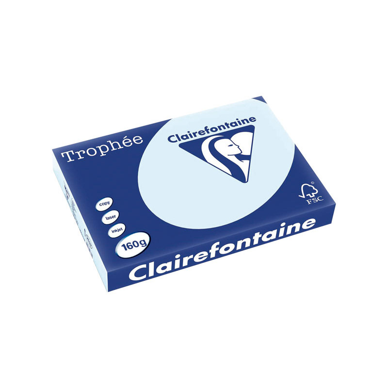 PAQUETE 250h PAPEL TROPHÉE CLAIREFONTAINE 160gr A3 PASTEL PAQUETE 250h PAPEL TROPHÉE CLAIREFONTAINE 160gr A3 PASTEL