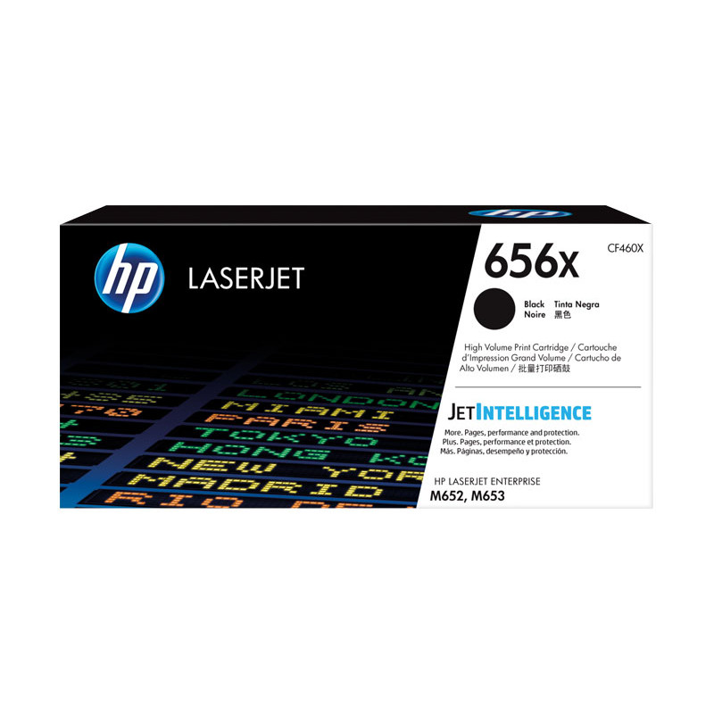 CARTUCHO DE TÓNER ORIGINAL LASERJET HP 656X DE ALTA CAPACIDAD CARTUCHO DE TÓNER ORIGINAL LASERJET HP 656X DE ALTA CAPACIDAD
