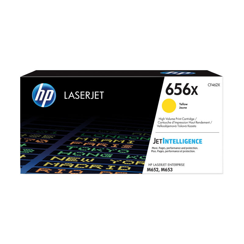 CARTUCHO DE TÓNER ORIGINAL LASERJET HP 656X DE ALTA CAPACIDAD CARTUCHO DE TÓNER ORIGINAL LASERJET HP 656X DE ALTA CAPACIDAD