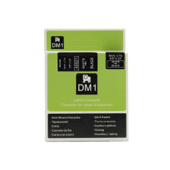 CINTA ROTULAR COMPATIBLE DYMO D1 9 mm x 7m MANUAL