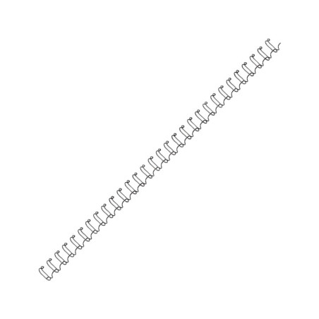 PACK 100 WIRES METÁLICOS PARA ENCUADERNAR FELLOWES 6 mm