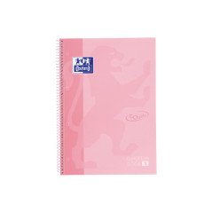 CUADERNO OXFORD "EUROPEANBOOK 1 TOUCH" A4+ 80h COLORES PASTEL