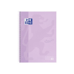 CUADERNO OXFORD "EUROPEANBOOK 1 TOUCH" A4+ 80h COLORES PASTEL