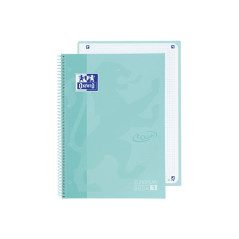 CUADERNO OXFORD "EUROPEANBOOK 1 TOUCH" A4+ 80h COLORES PASTEL