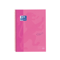 CUADERNO OXFORD "EUROPEANBOOK 1 TOUCH" A4+ 80h COLORES PASTEL