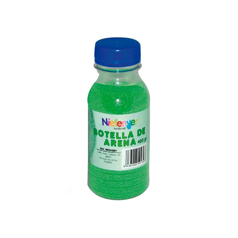 BOTELLA ARENA NATURAL FINA NIEFENVER 400gr BOTELLA ARENA NATURAL FINA NIEFENVER 400gr