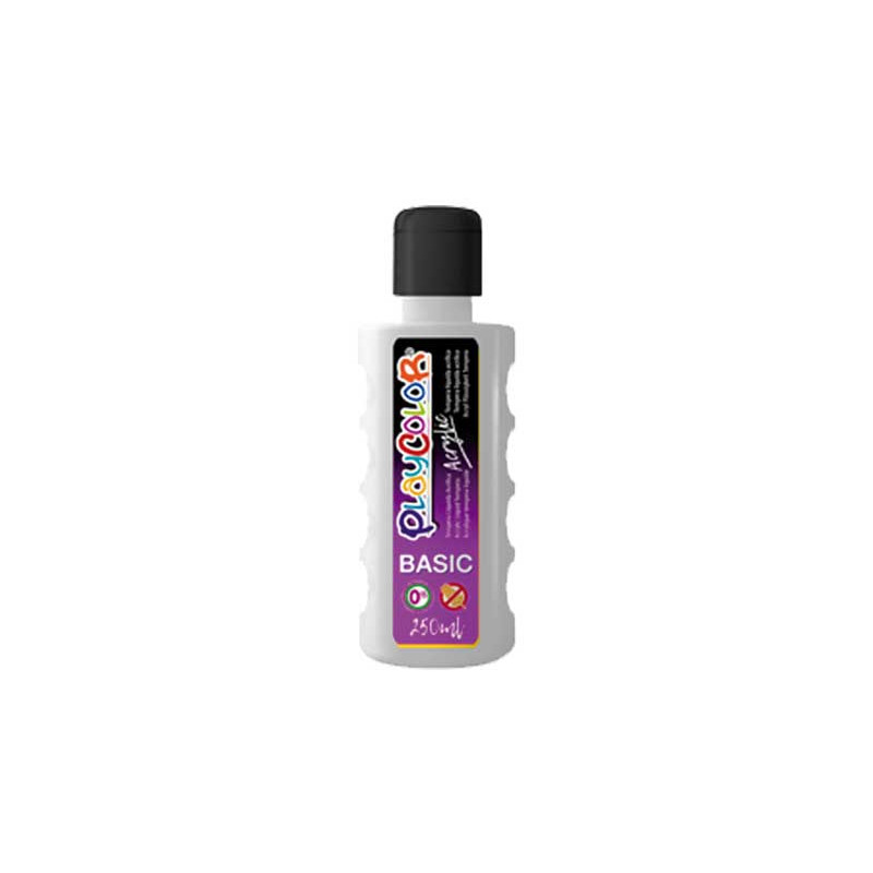 BOTE PINTURA PLAYCOLOR ACRYLIC BASIC 250ml