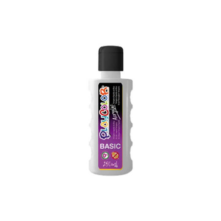 BOTE PINTURA PLAYCOLOR ACRYLIC BASIC 250ml