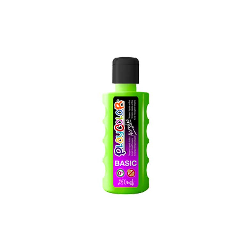 BOTE PINTURA PLAYCOLOR ACRYLIC BASIC 250ml