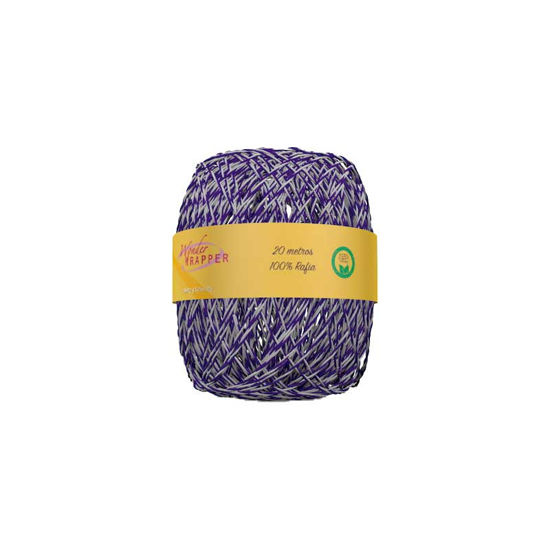 PACK 3 BOBINAS CORDÓN DE RAFIA BICOLOR 1,5mmx20m PACK 3 BOBINAS CORDÓN DE RAFIA BICOLOR 1,5mmx20m