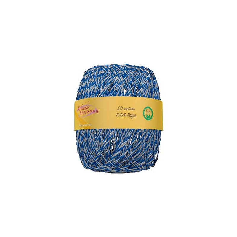 PACK 3 BOBINAS CORDÓN DE RAFIA BICOLOR 1,5mmx20m PACK 3 BOBINAS CORDÓN DE RAFIA BICOLOR 1,5mmx20m