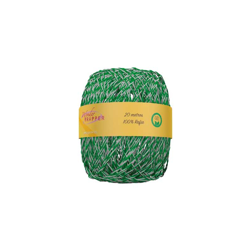 PACK 3 BOBINAS CORDÓN DE RAFIA BICOLOR 1,5mmx20m PACK 3 BOBINAS CORDÓN DE RAFIA BICOLOR 1,5mmx20m