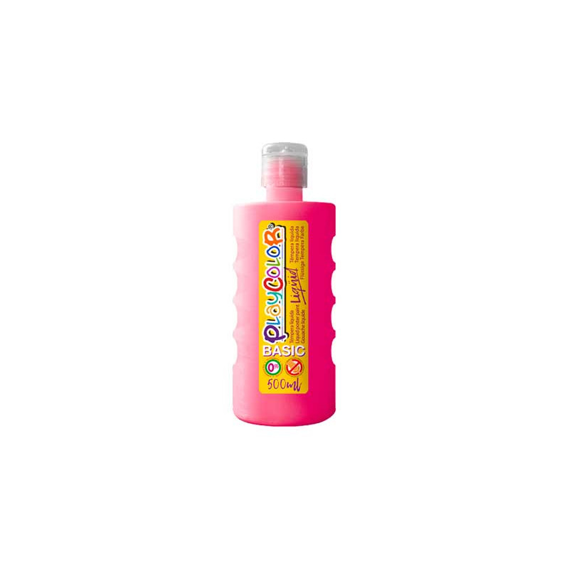 BOTELLA TÉMPERA LÍQUIDA PLAYCOLOR 500ml