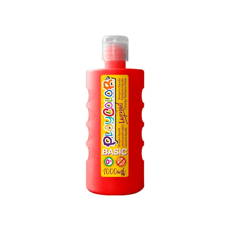 BOTELLA TÉMPERA LÍQUIDA PLAYCOLOR 1000ml