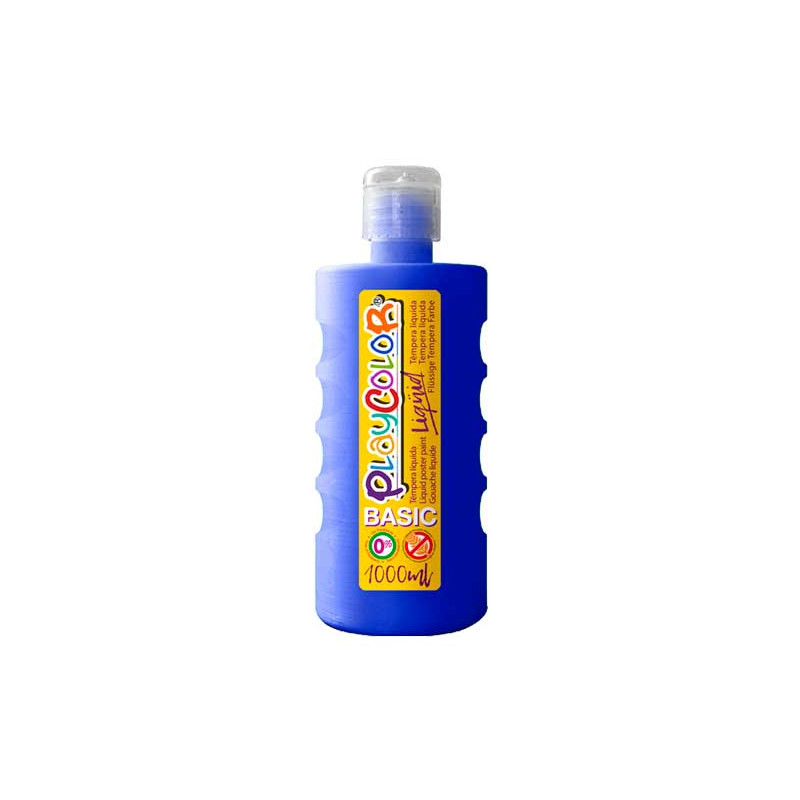 BOTELLA TÉMPERA LÍQUIDA PLAYCOLOR 1000ml